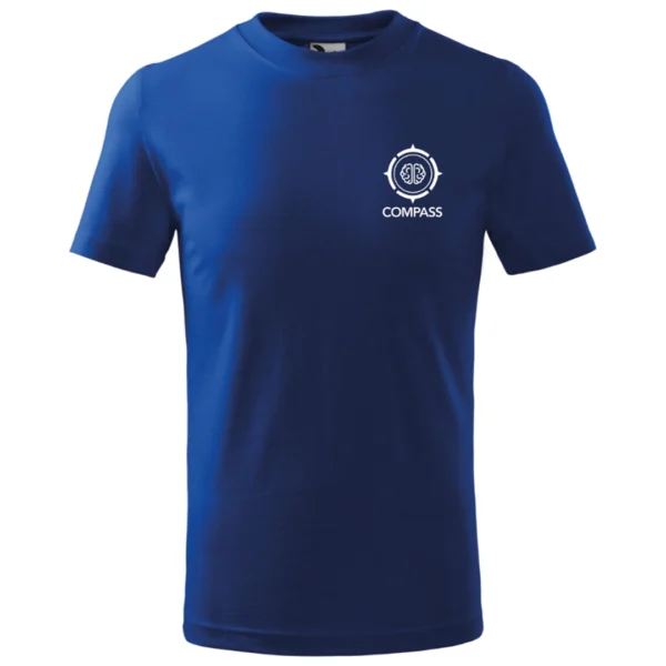 Compass T-shirt Granatowy Malfini