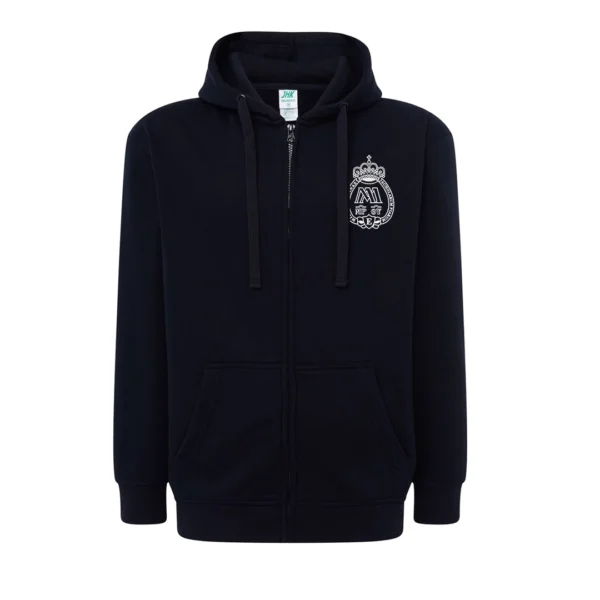 Bluza rozpinana z kapturem granat Zespół Szkół Pijarskich w Elblągu