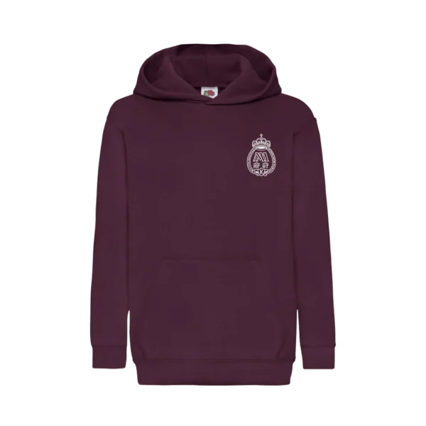 Bluza z kapturem Kids Szkoła Pijarów Burgund