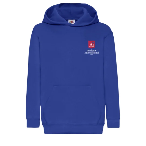 Bluza z kapturem fruit Academy international Chaber przód