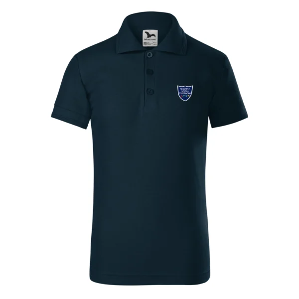 Koszulka Polo krótki rękaw kid Malfini PSP Smyk granat
