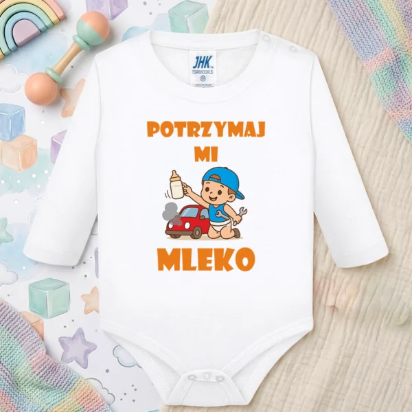 Body dziecięce potrzymaj mi mleko