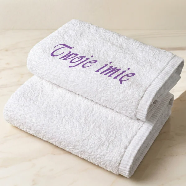 Ręcznik White Veneto imie front