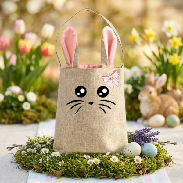 Wielkanocna torba różowa