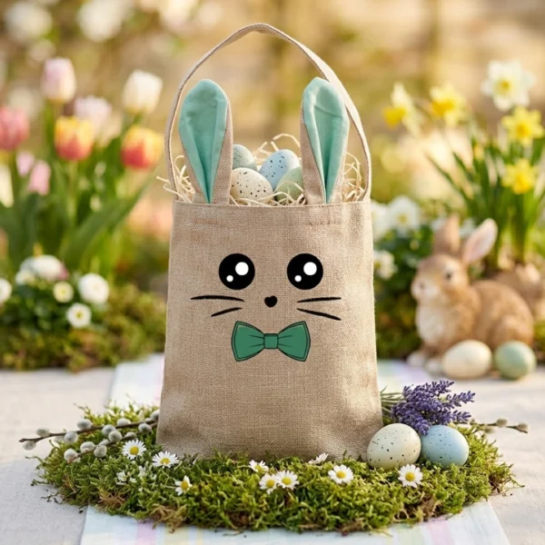 Wielkanocna torba zielona